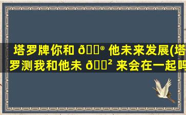 塔罗牌你和 💮 他未来发展(塔罗测我和他未 🌲 来会在一起吗)